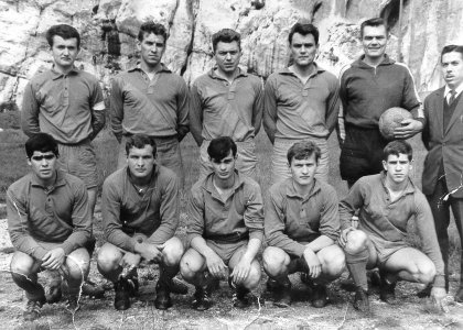 Equipe rserve FC LA MURE 1966-1967